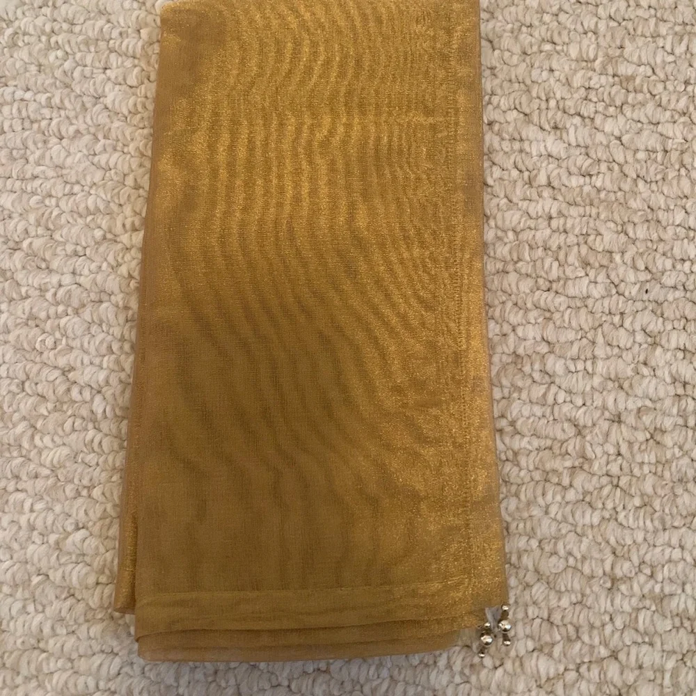Pier 1 Yellow Placemats and Napkins - 25 Pieces